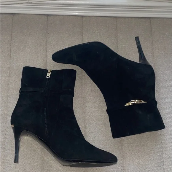 Burberry Black Heeled Boots